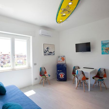 Surf And Windsurfer House Anzio Apartment Bagian luar foto