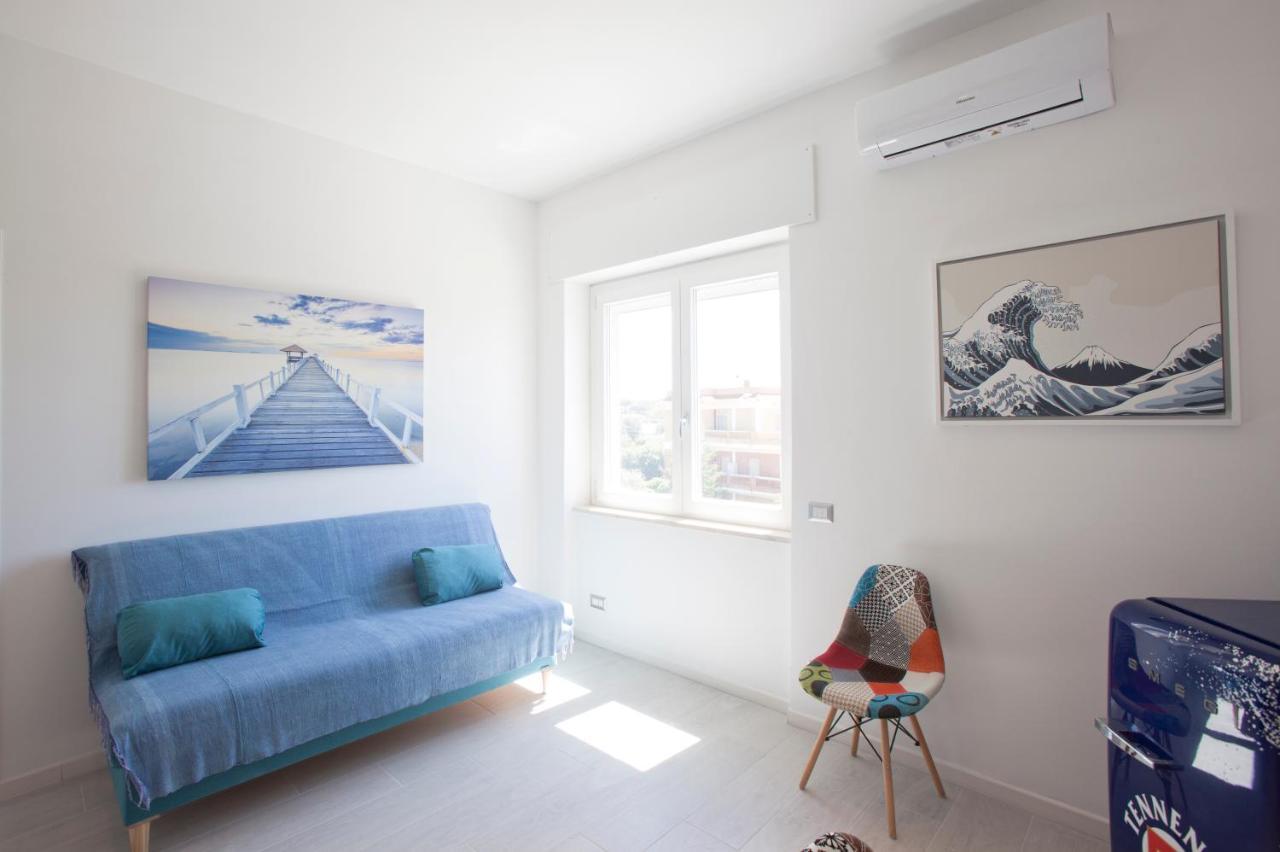 Surf And Windsurfer House Anzio Apartment Bagian luar foto