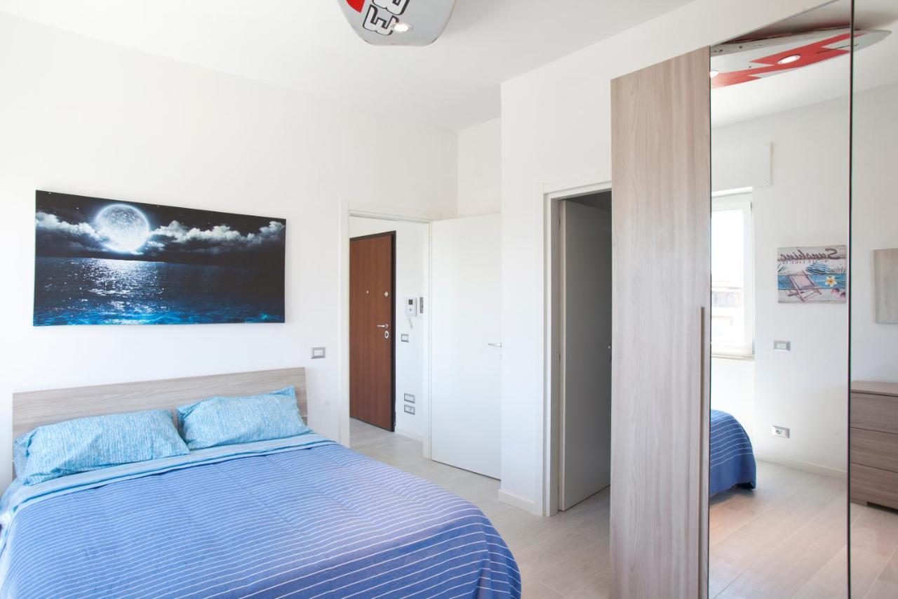Surf And Windsurfer House Anzio Apartment Bagian luar foto