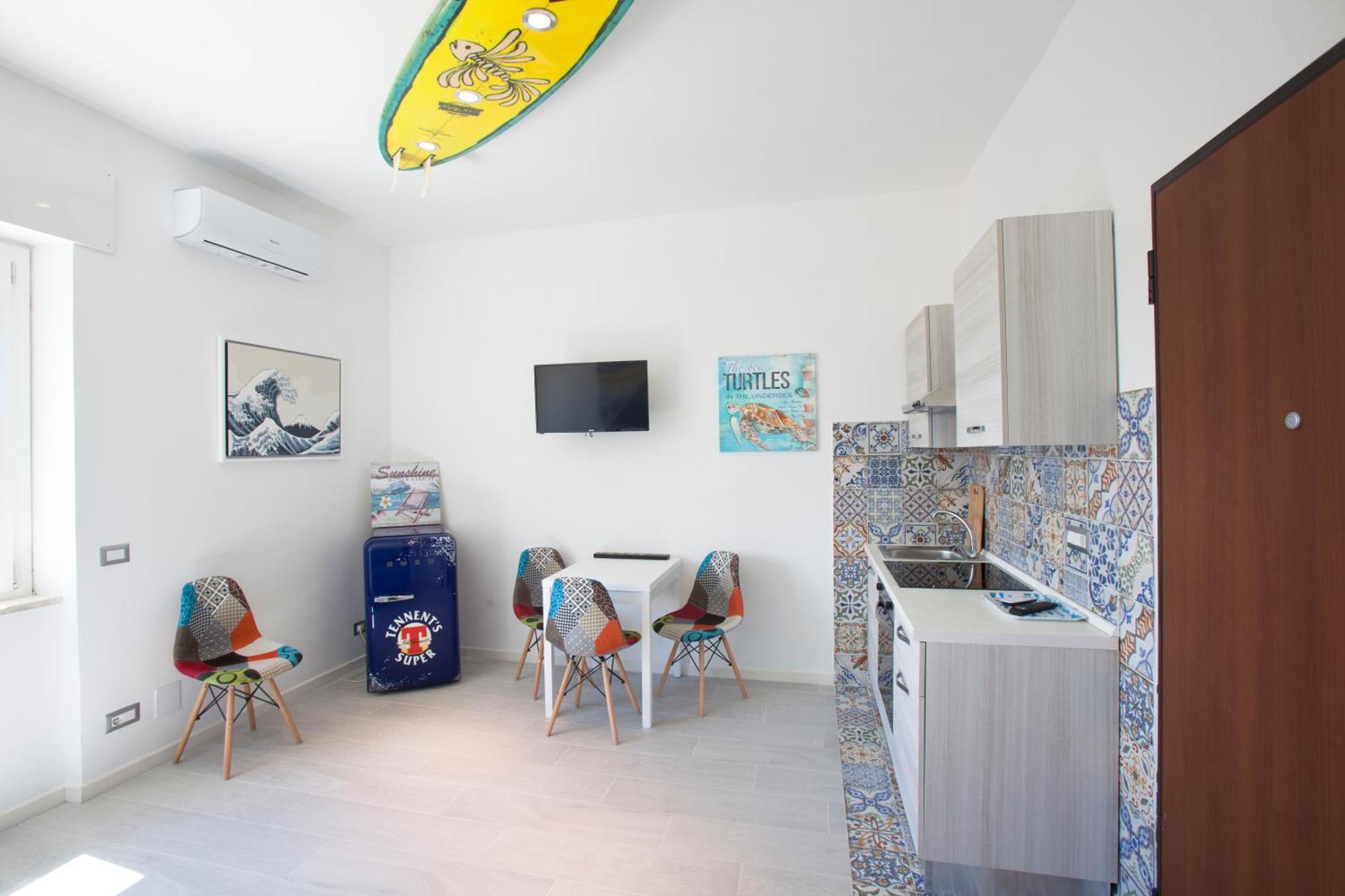 Surf And Windsurfer House Anzio Apartment Ruang foto